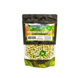 Earth Kratom 300ct Capsules Maeng Da