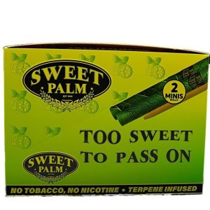 Sweet Palm Wraps 2 Mini Rolls 20Pks/Box Lemon Mint