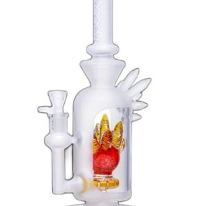 Cheech Color Crystal Stacked Waterpipe Frosted