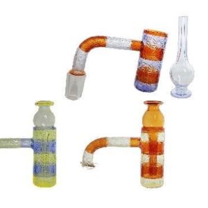 Cheech Colored Quartz Banger NailW/ Carb Cap