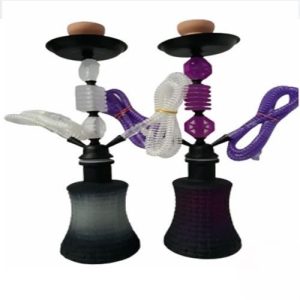 Zebra Andrew 1 hose Hookah 26in