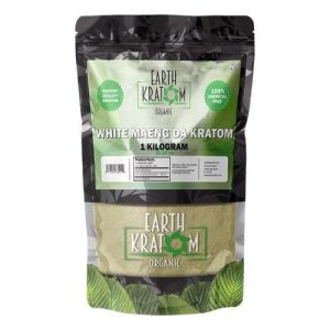 Earth Kratom Kilo Powder White Maeng Da
