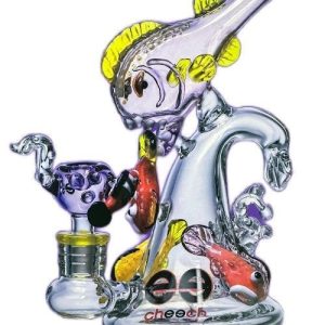 Cheech Piranas Catching Waves Yellow And Orange