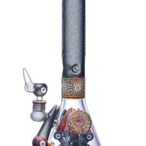 Cheech You Can See Me Sand Blasted Beaker Grey