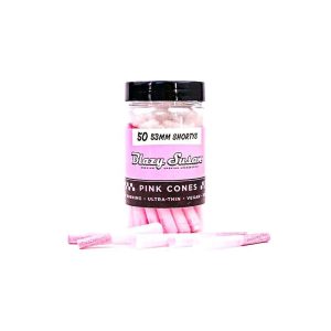 Blazy Susan Pink 50 Pack 53MM Cones Shortys