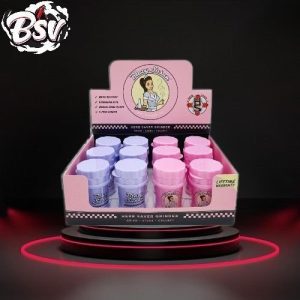 Blazy Susan Small 4-Piece Herb Saver Grinder 12ct Display