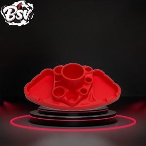 Blazy Susan Deluxe Dab Station Red