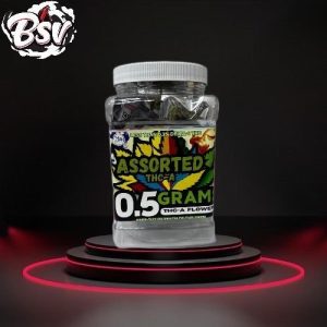 0.5g THC-A Flower 50ct Jar Assorted THC-A