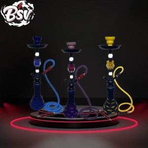 Zebra Charlie 1 Hose Hookah 28in