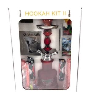 Tanya Hookah Kit #2 Retail Package Red