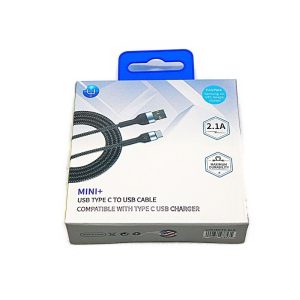 Uplus Mini+ Type C To USB Charging Cable 3FT