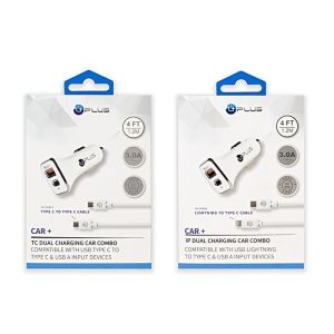 Uplus Car+ TC Dual Charging Car Combo