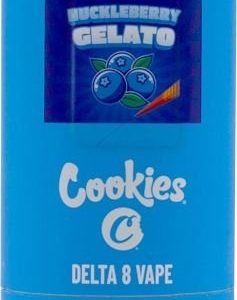 Cookies Delta 8 Vape Pen 3gm Huckleberry Gelato Indica Hybrid