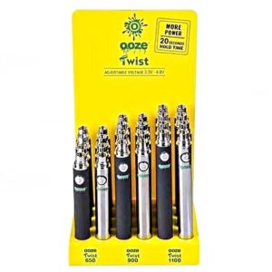 Ooze Twist Battery Display