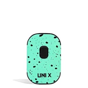 Wulf Uni X Cartridge Vaporizer Teal W/Black Splatter