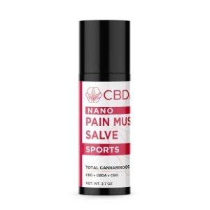 CBDism Nano Cbd+CBG+Delta 8 7,500mg Muscle Slave