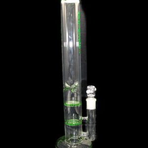 Phoenix Water Pipe 17inch Straight Tube W/Duel Honey Comb