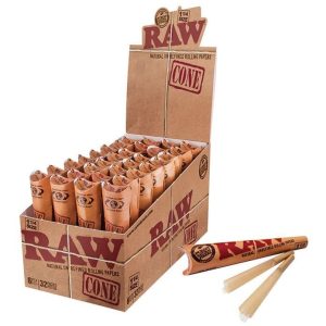Raw Classic 1 1/4 Cones 32PK/Display