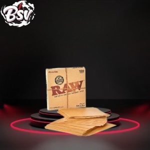 Raw 3X3 Parchment Paper 100ct
