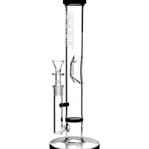 Grav Medium Straight Base W/Disc Water Pipe