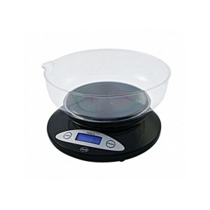 AWS 2K-Bowl Kitchen Scale 2000GX0.1G Black