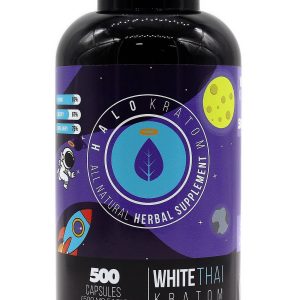 Halo Kratom 500 Cap White Thai