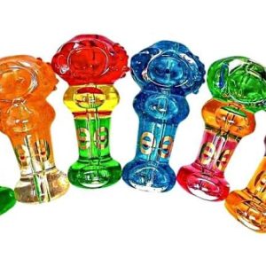 Cheech Glycerin Hand CH-Pipe-3F Gr, Bl, SM, Multi Color