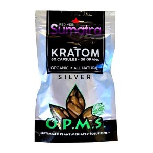 OPMS 60 Capsules 36 Grams Red Vein Sumatra