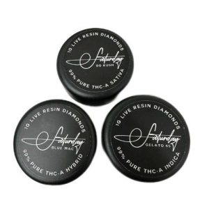 Saturday THC-A 2.5g Live Resin Diamonds Chem Dawg