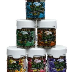 Munching Panda King Size THC-A Pre Rolls 50ct Jar Tangie