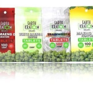 Earth Kratom 100ct Tablets Maeng Da