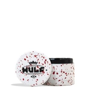 Wulf 4pc  50mm Spatter Grinder White/Red Splatter