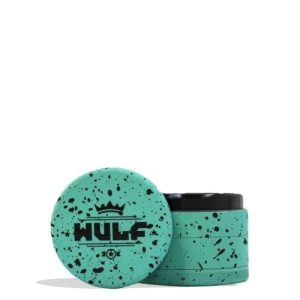 Wulf 4pc 65mm Spatter Grinder Black/Green Splatter