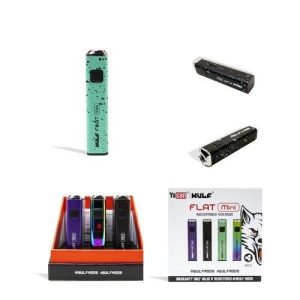 Wulf Flat Mini Cartridge Vaporizer 9pk Display