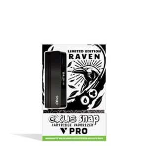 Exxus Snap VV Pro Cartridge Vaporizer Raven
