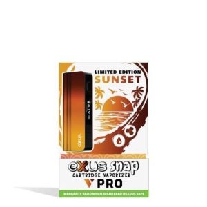 Exxus Snap VV Pro Cartridge Vaporizer Sunset