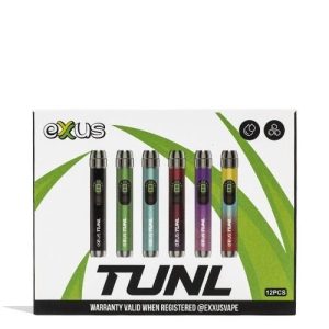 Exxus Yocan TUNL Cartridge Vaporizer 12pk