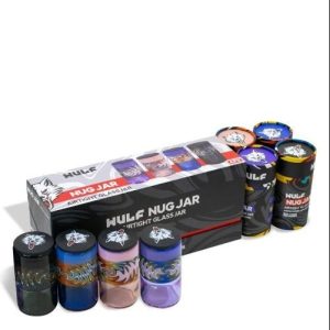 Wulf Glass Nug Jar 4pk Display