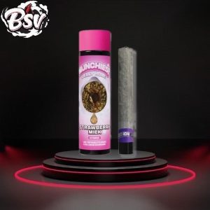 Munchies Jelly Hole Glass Tip 1.5g Pre-Roll Strawberry Milk