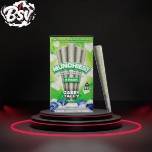 Munchies THC-A Pre-Rolls 5pk Gassy Taffy