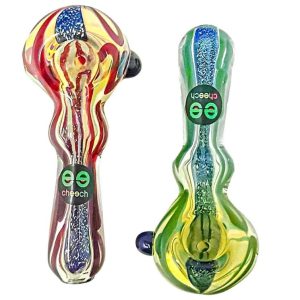 Cheech CH-PIPE-147 Dichroic Hand Pipe Galaxy Strip