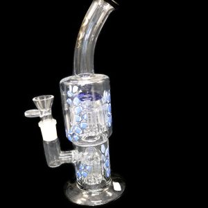 Blo Water Pipe 11inch Duel Tree Perk