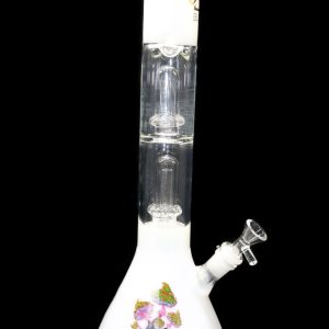 Blo Water Pipe Triple Chamber W/Duel Shower Head