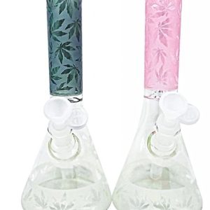 Cheech CH-142 10 Inch Cheech Glass Sand Blasted Water Pipe