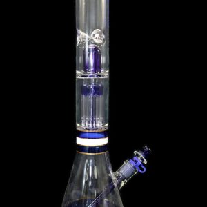 Phoenix Water Pipe Triple Chamber W/Tree Perk Bk,B