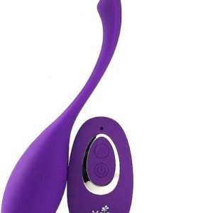 Syrene 10 Function Remote Control Rechargeable Bullet Purple
