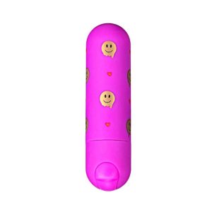 Giggly Rechargeable Mini Bullet 10 Function Smiling Face