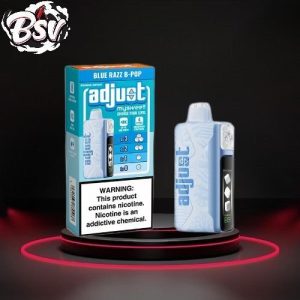 Adjust My Sweet 40k Puff Disposable 5pk Blue Razz B-Pop