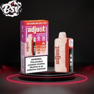 Adjust My Sweet 40k Puff Disposable 5pk Watermelon Roll Ups