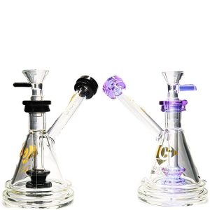 Diamond Glass Pyramid Rig With Shower head Perc